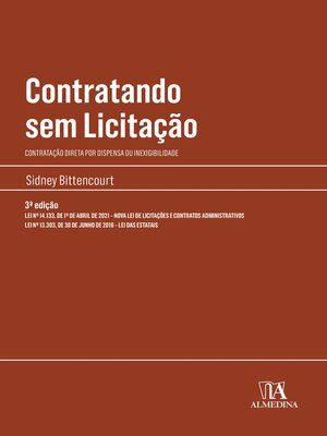 cover image of Contratando sem Licitação